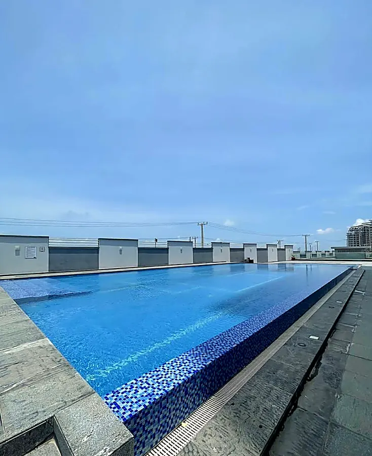 Rooftop infinity pool