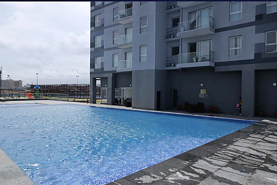 Pool courtyard