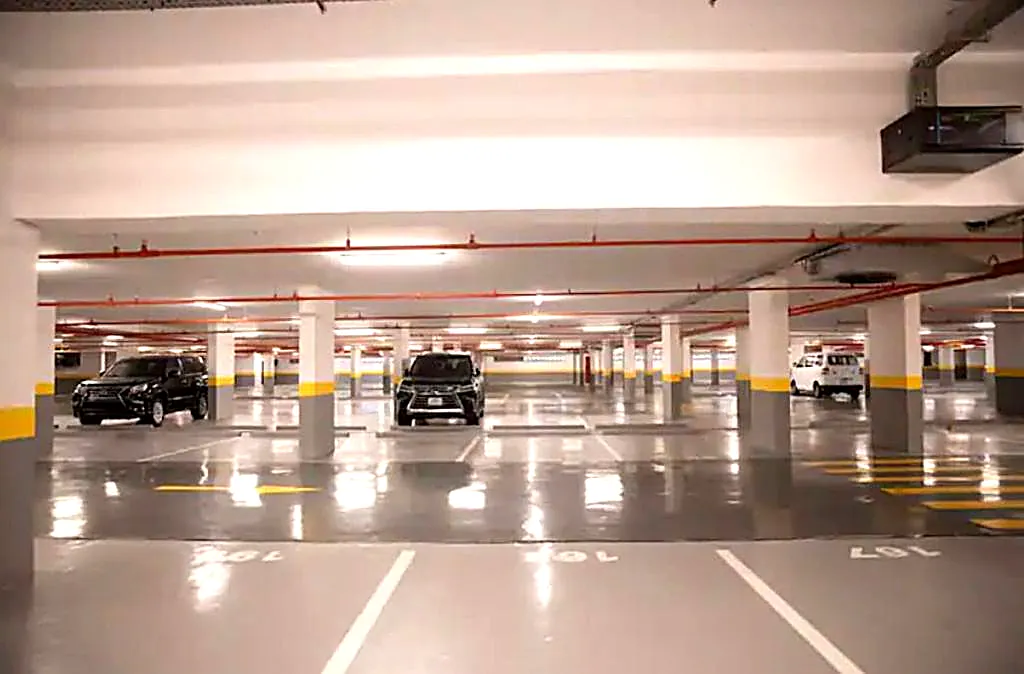 Secure covered parking